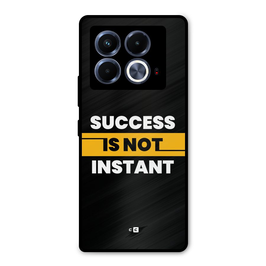 Success Not Instant Metal Back Case for Infinix Note 40 5G