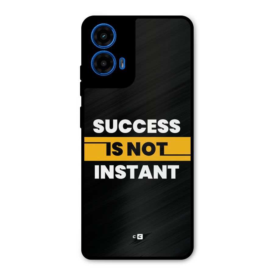 Success Not Instant Metal Back Case for Moto G45