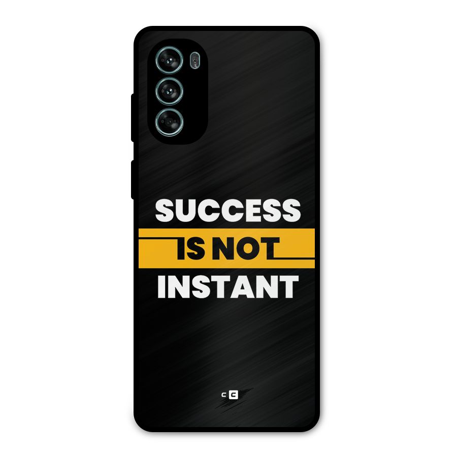 Success Not Instant Metal Back Case for Moto G62