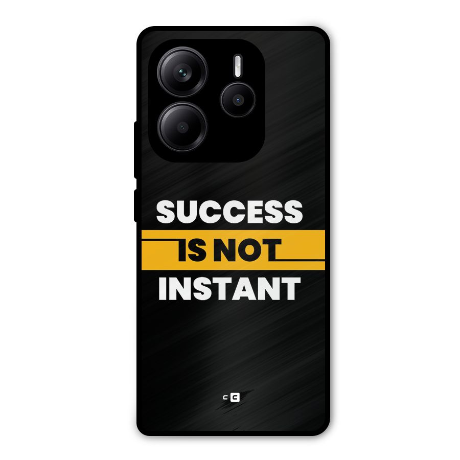 Success Not Instant Metal Back Case for Redmi Note 14 5G