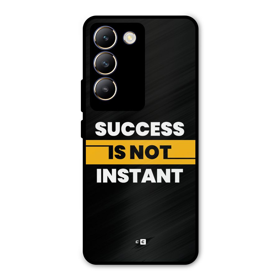 Success Not Instant Metal Back Case for Vivo T3 5G