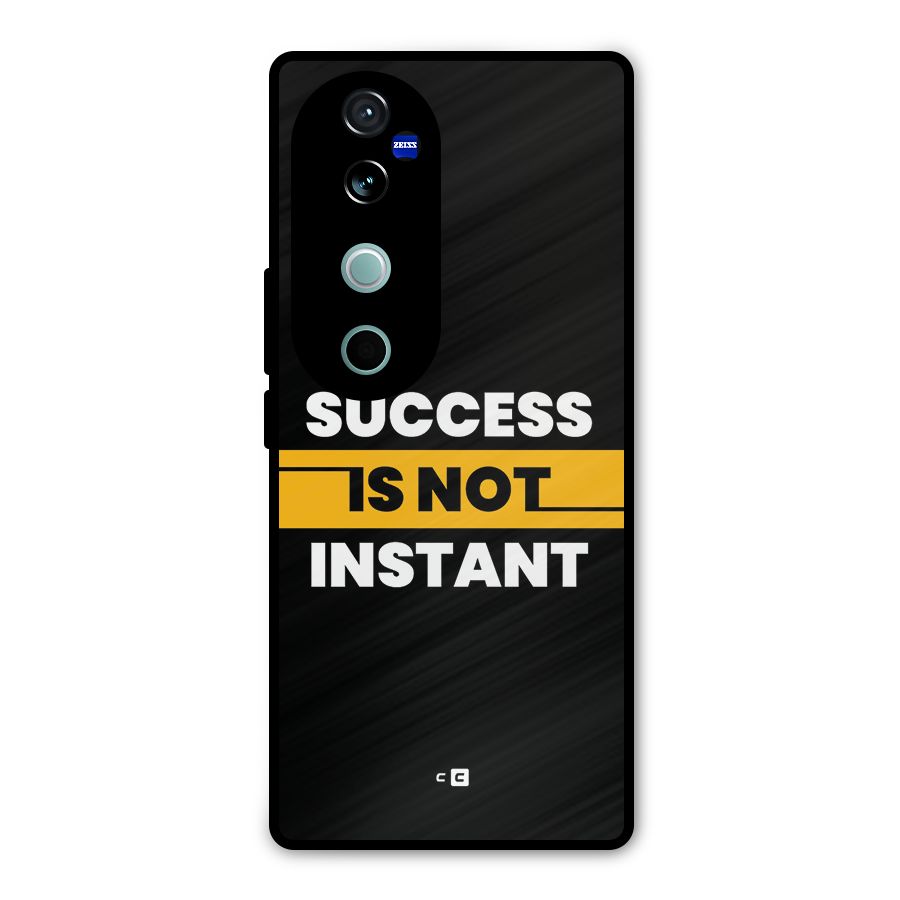 Success Not Instant Metal Back Case for Vivo V40 Pro