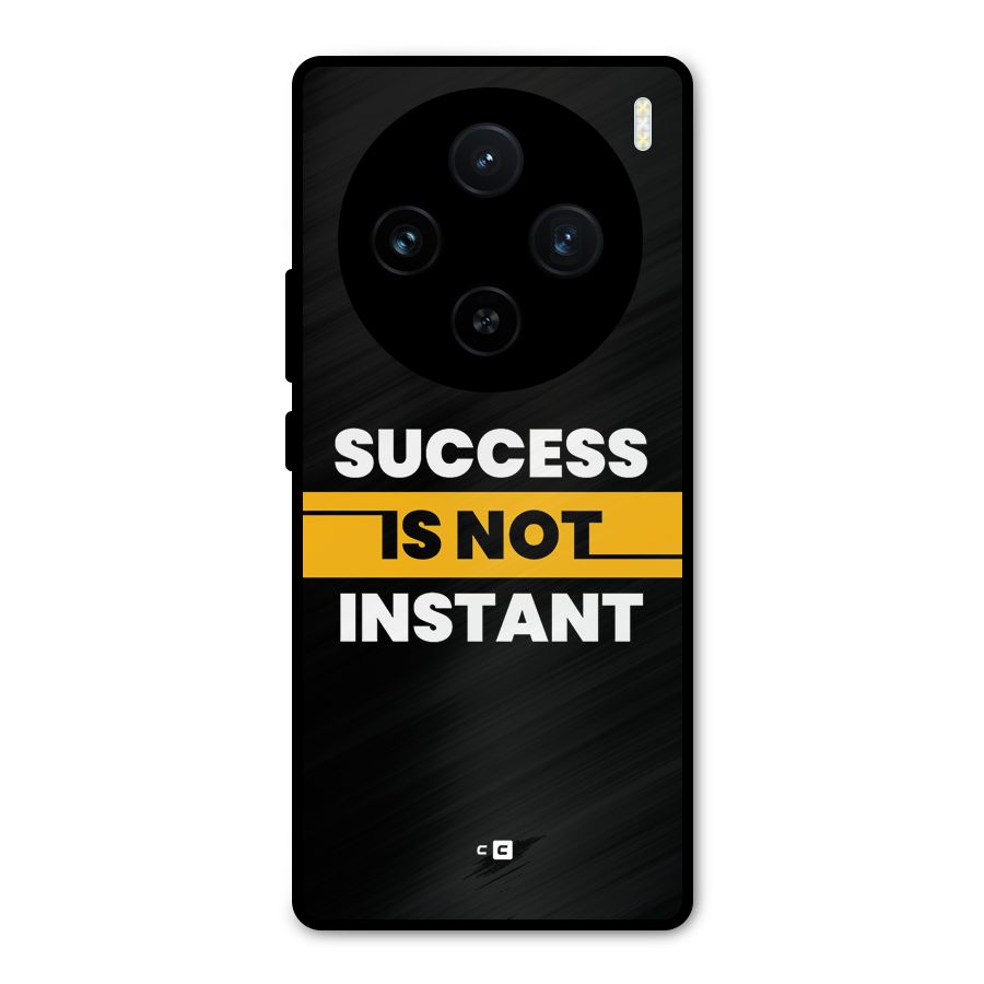 Success Not Instant Metal Back Case for Vivo X100