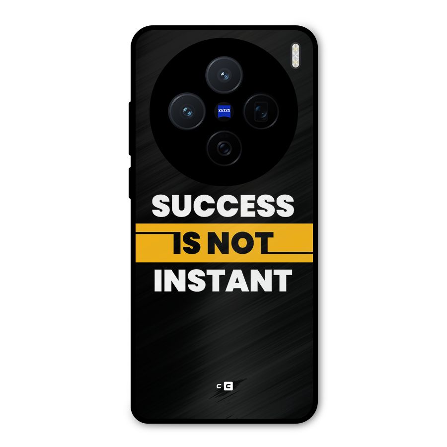Success Not Instant Metal Back Case for Vivo X200