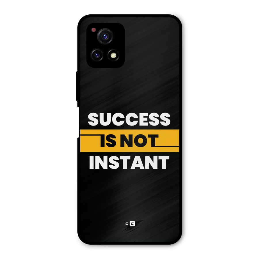 Success Not Instant Metal Back Case for Vivo Y72 5G