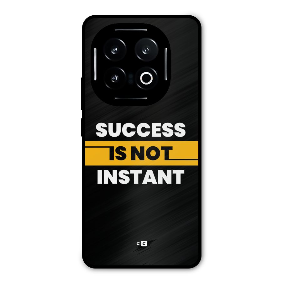 Success Not Instant Metal Back Case for iQOO 13
