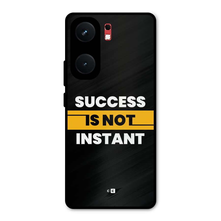 Success Not Instant Metal Back Case for iQOO Neo 9 Pro