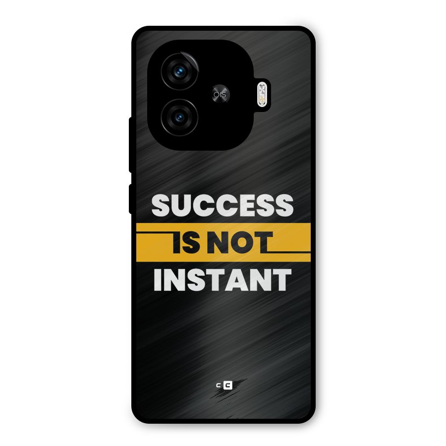 Success Not Instant Metal Back Case for iQOO Z9 Turbo