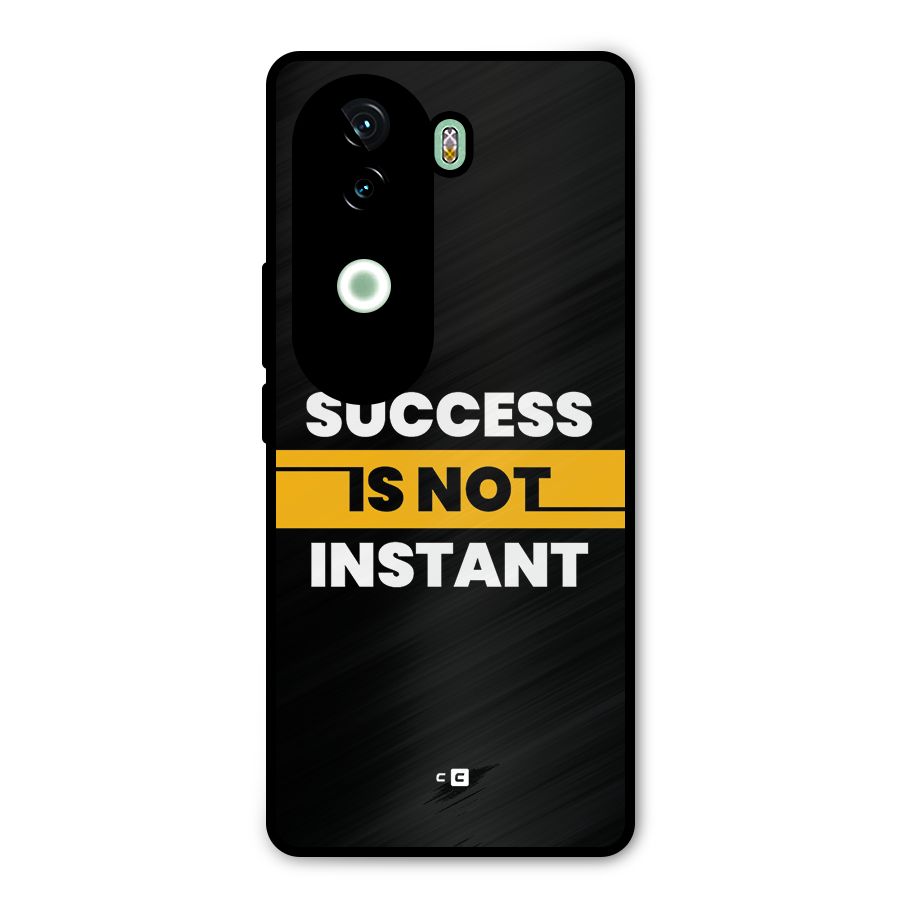 Success Not Instant Metal Back Case for iQOO Z9s