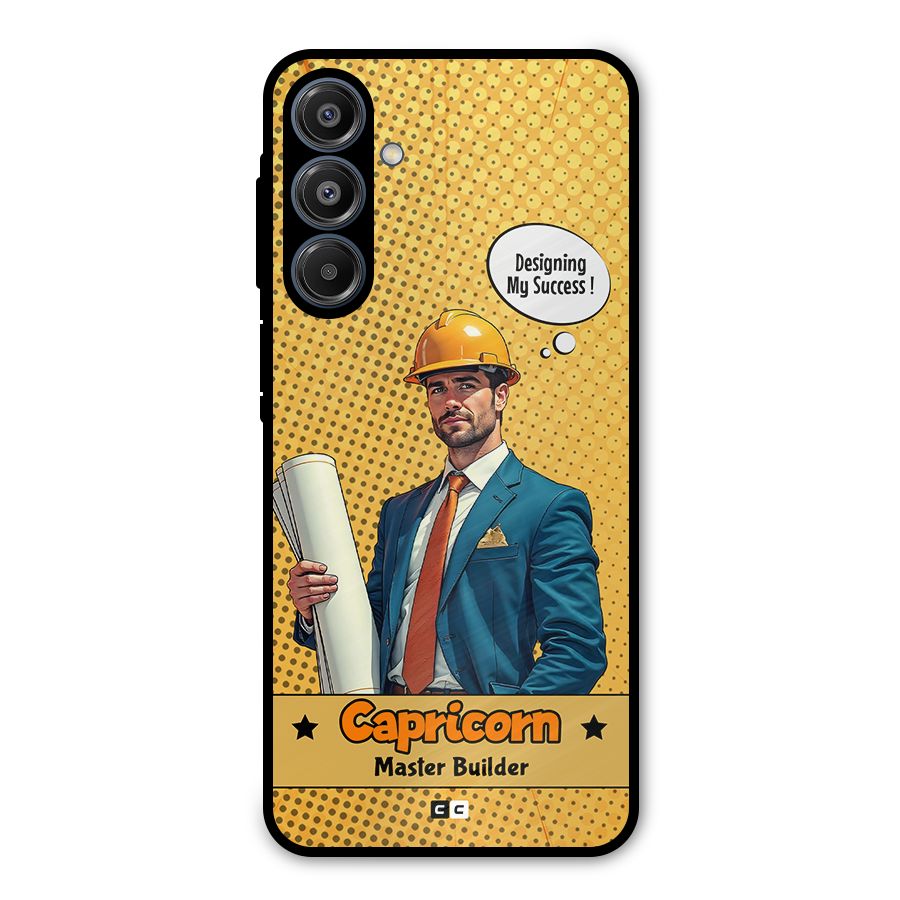 Successful Capricorn Metal Back Case for Galaxy A16 5G