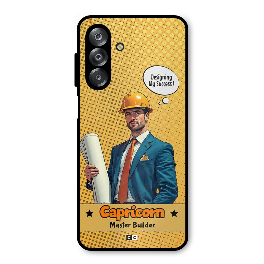 Successful Capricorn Metal Back Case for Galaxy A26