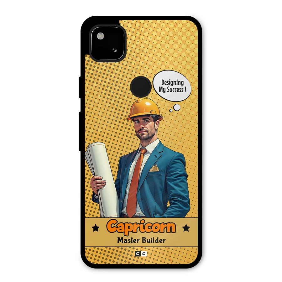 Successful Capricorn Metal Back Case for Google Pixel 4a