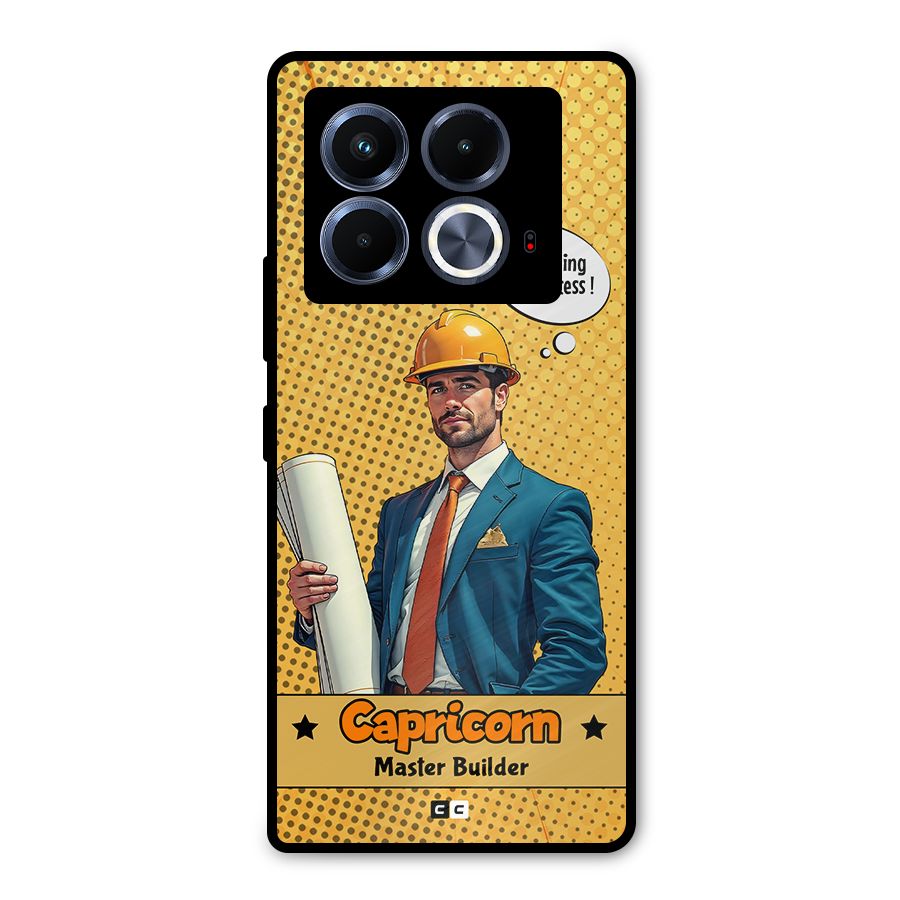 Successful Capricorn Metal Back Case for Infinix Note 40 5G