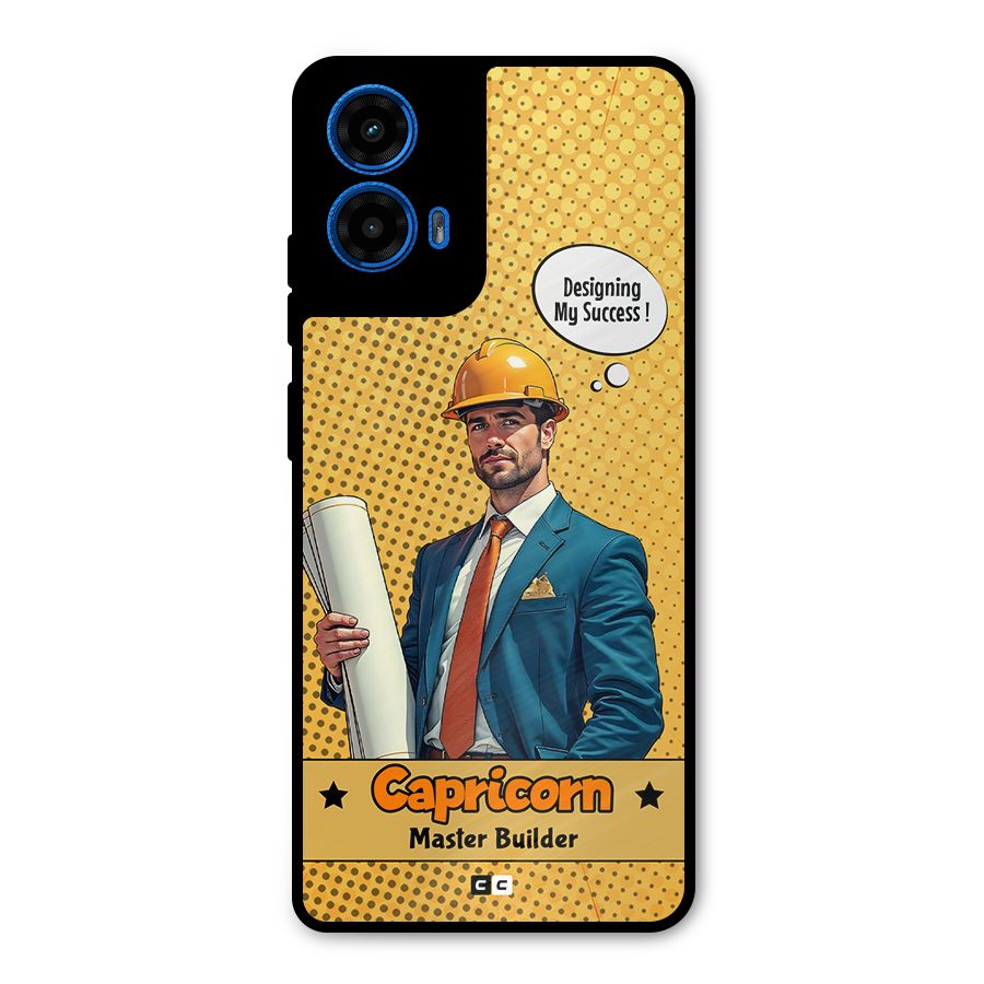 Successful Capricorn Metal Back Case for Moto G45