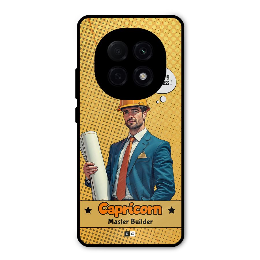 Successful Capricorn Metal Back Case for Oppo F29 Pro