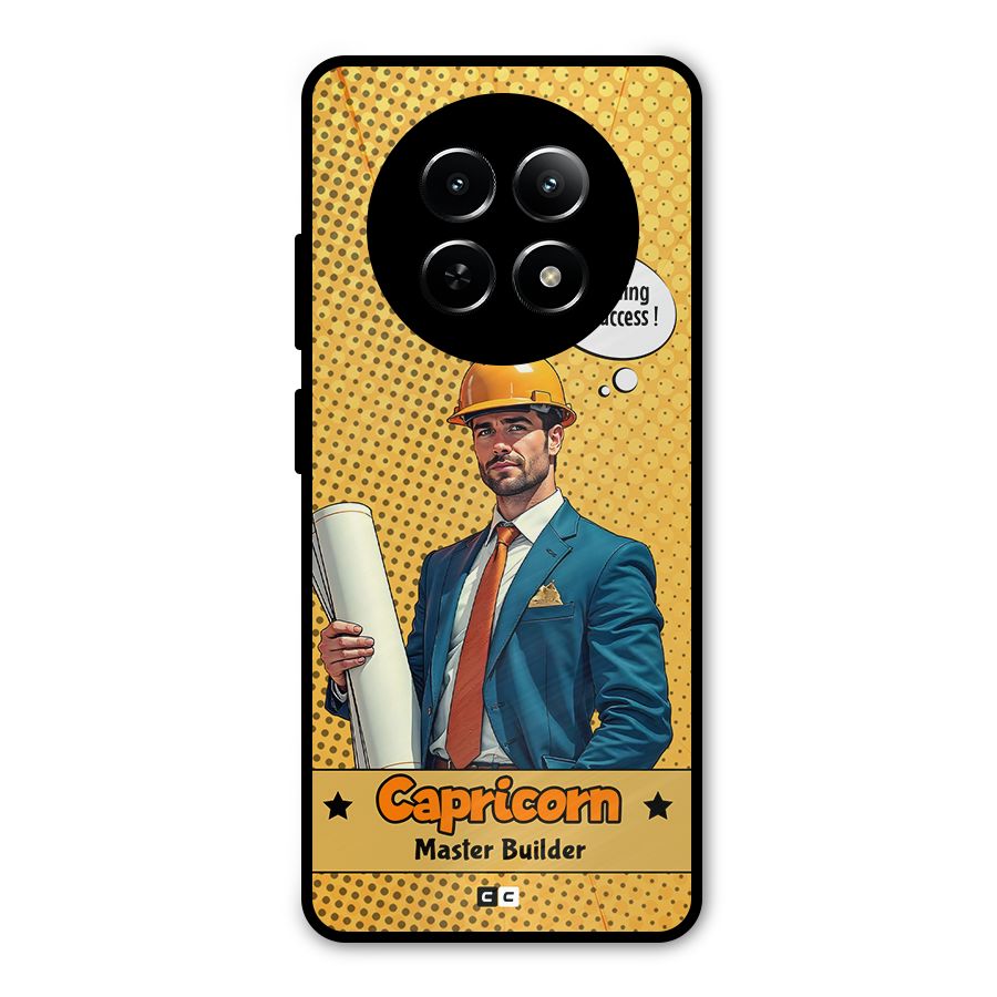 Successful Capricorn Metal Back Case for Realme 13