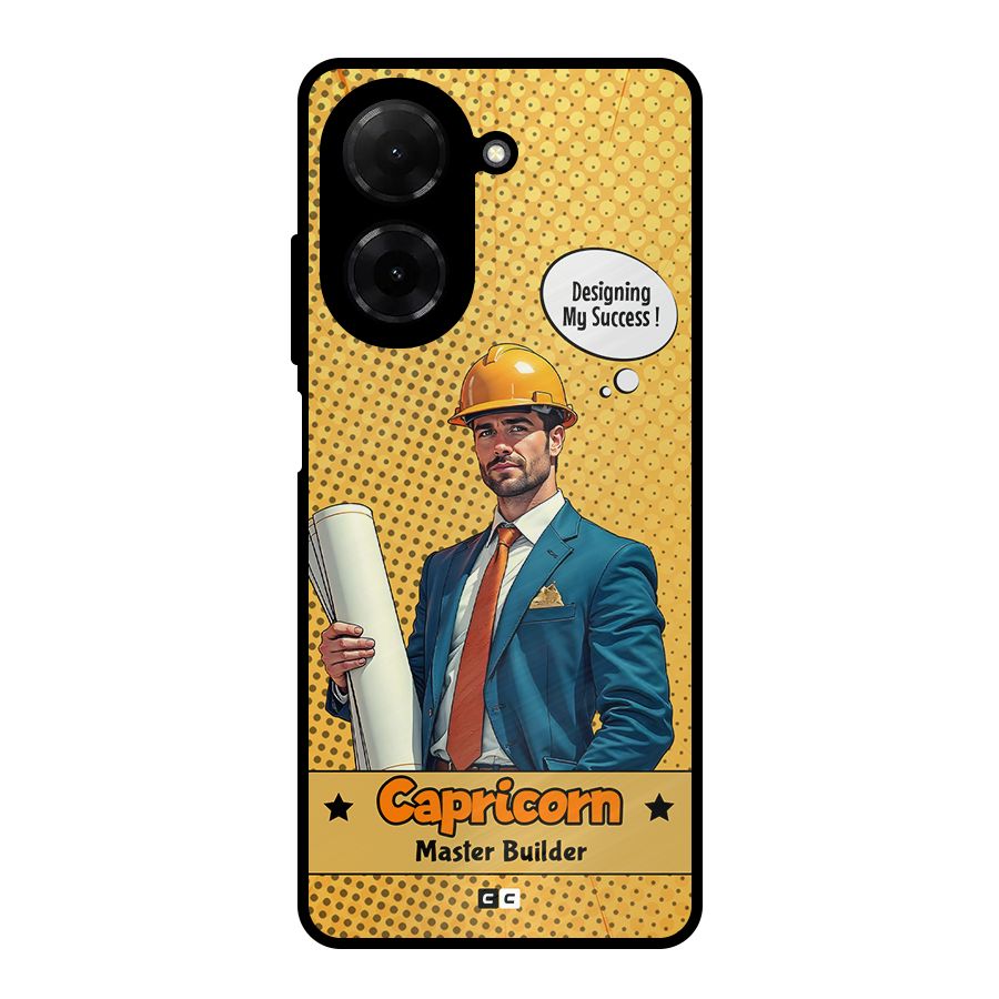 Successful Capricorn Metal Back Case for Redmi A5 4G