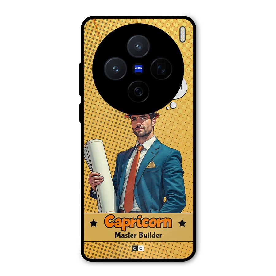 Successful Capricorn Metal Back Case for Vivo X200