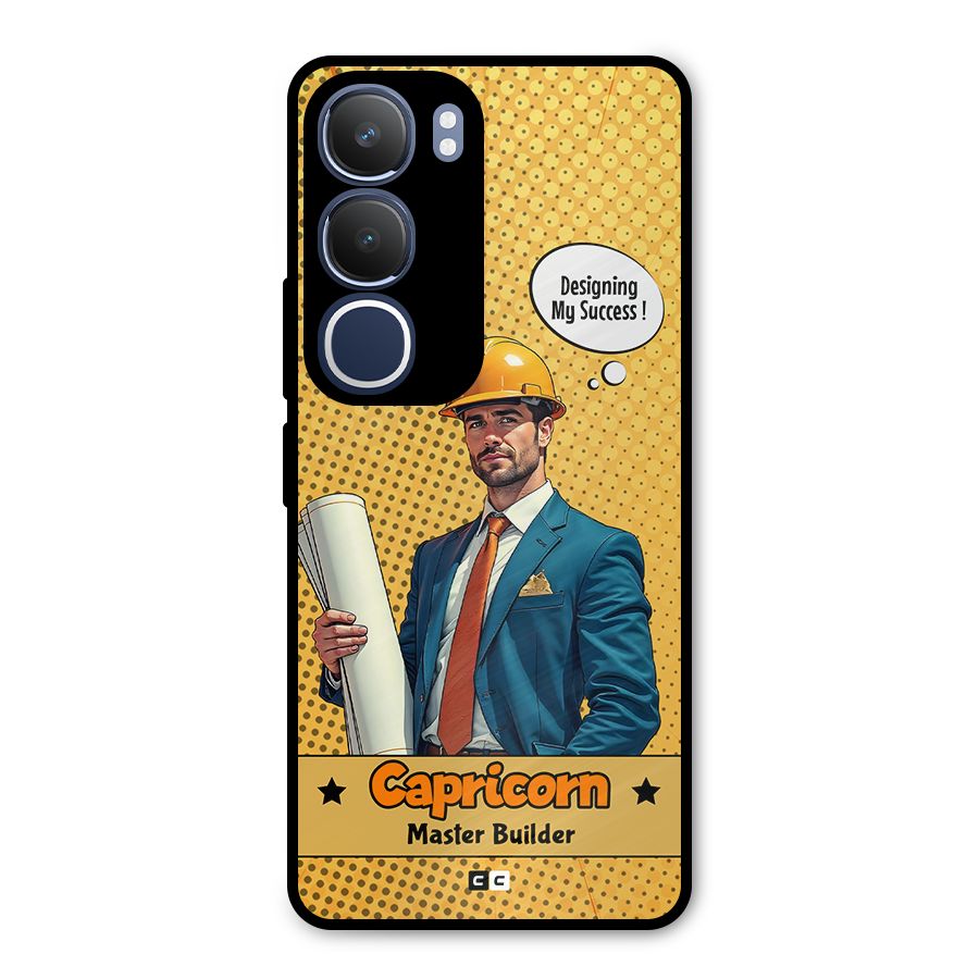 Successful Capricorn Metal Back Case for Vivo Y29