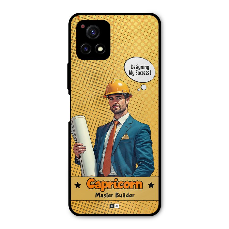 Successful Capricorn Metal Back Case for Vivo Y72 5G