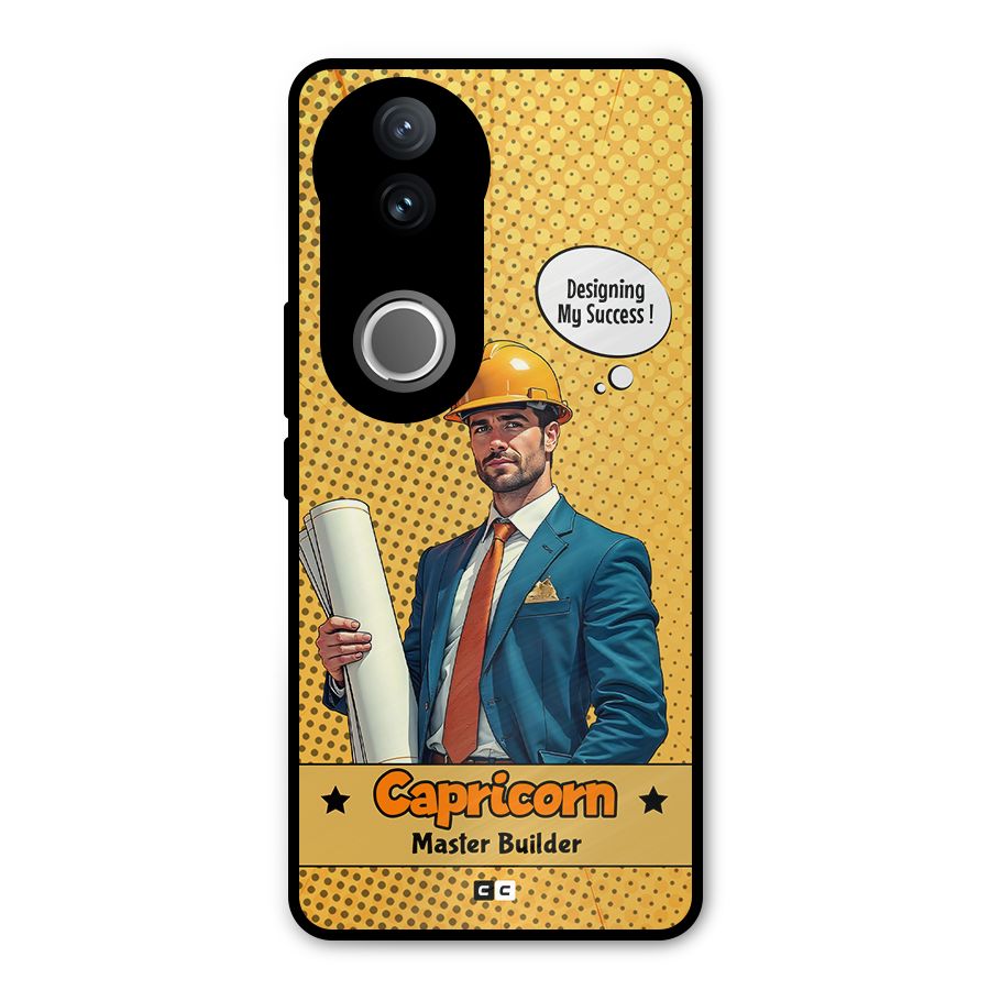 Successful Capricorn Metal Back Case for iQOO Z10R