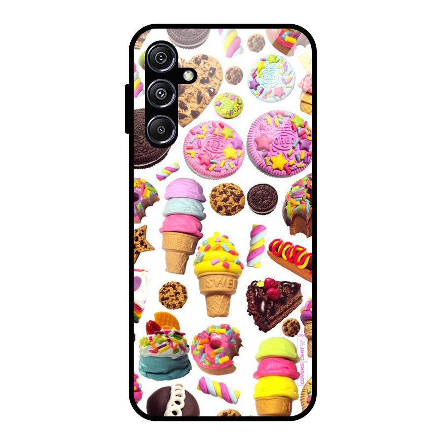 Sugar Rush Glass Back Case for Galaxy M34 5G