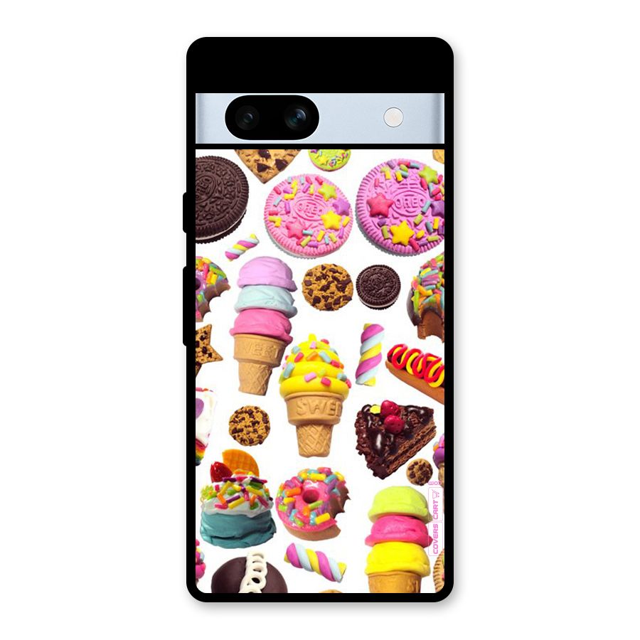 Sugar Rush Glass Back Case for Google Pixel 7a