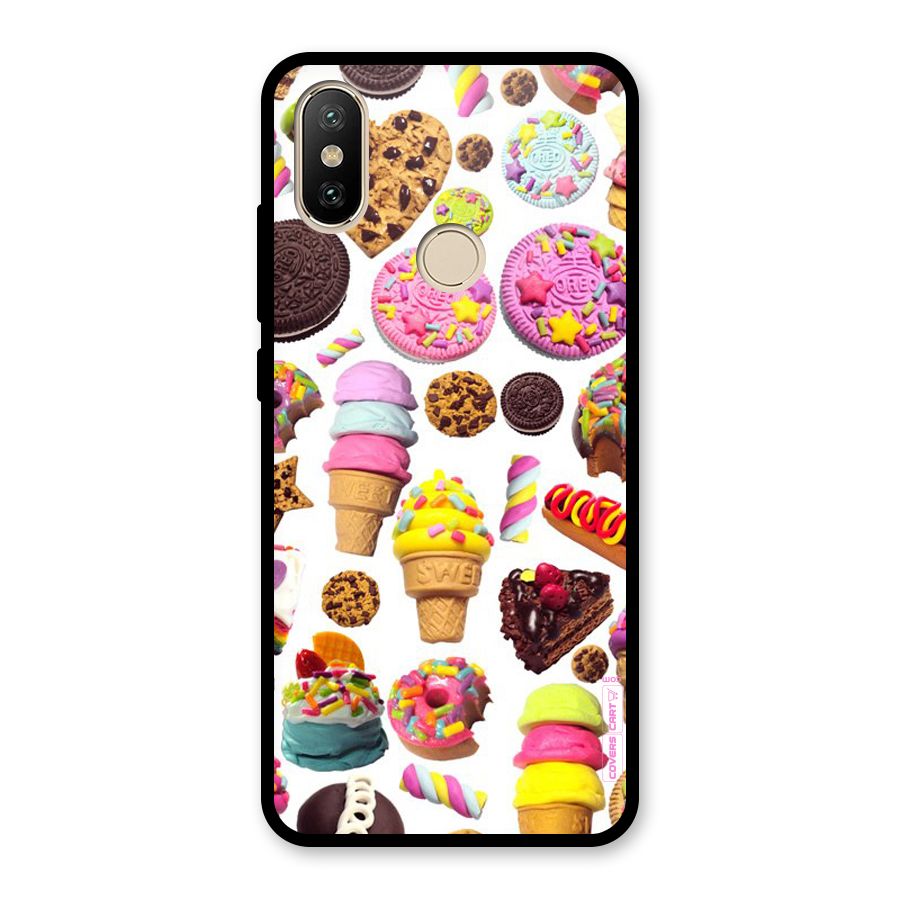 Sugar Rush Glass Back Case for Redmi A2