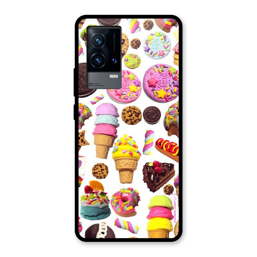 Sugar Rush Glass Back Case for iQOO 9 5G