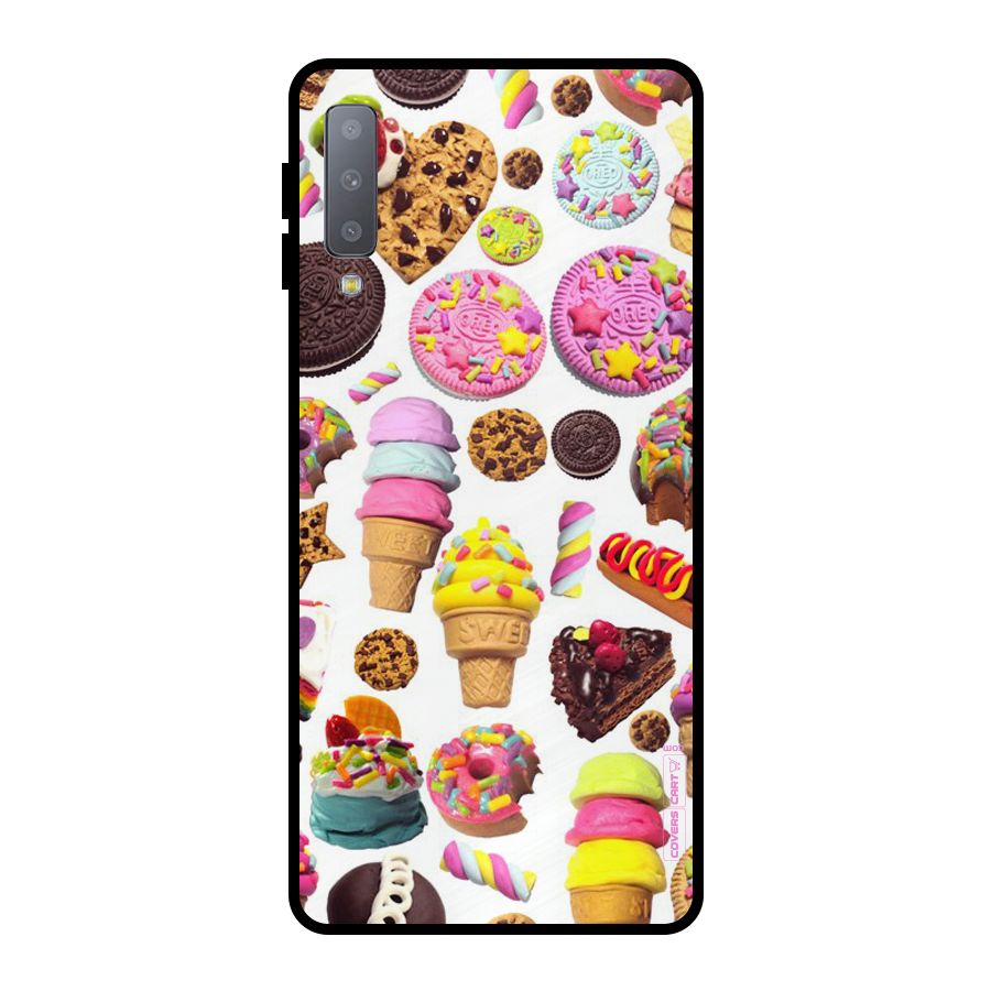 Sugar Rush Metal Back Case for Galaxy A7 (2018)