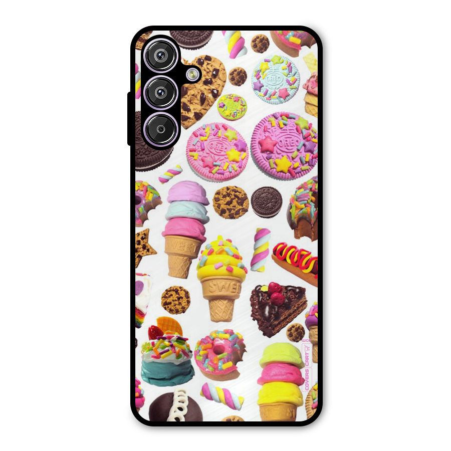 Sugar Rush Metal Back Case for Galaxy M15