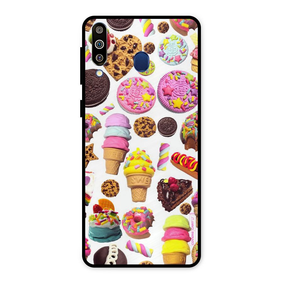Sugar Rush Metal Back Case for Galaxy M30