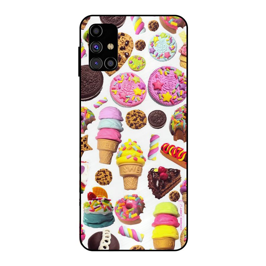 Sugar Rush Metal Back Case for Galaxy M31s
