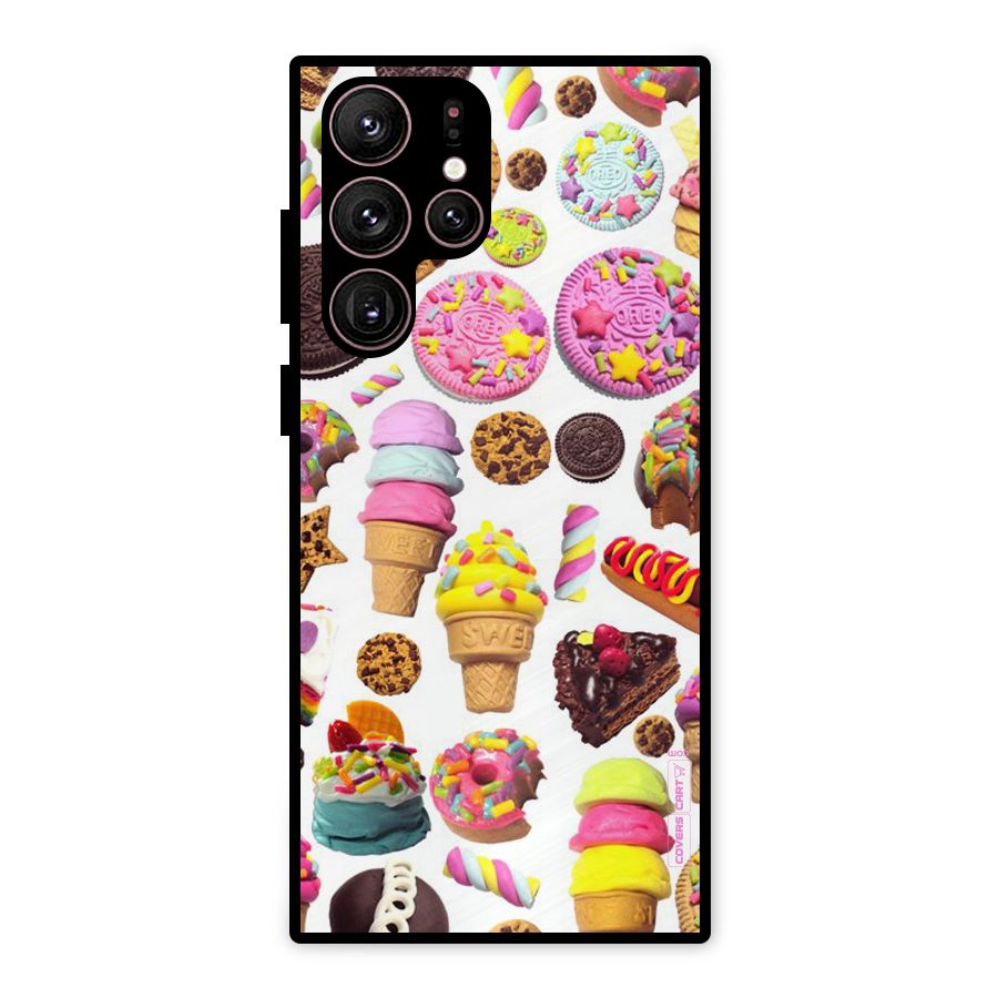 Sugar Rush Metal Back Case for Galaxy S22 Ultra 5G