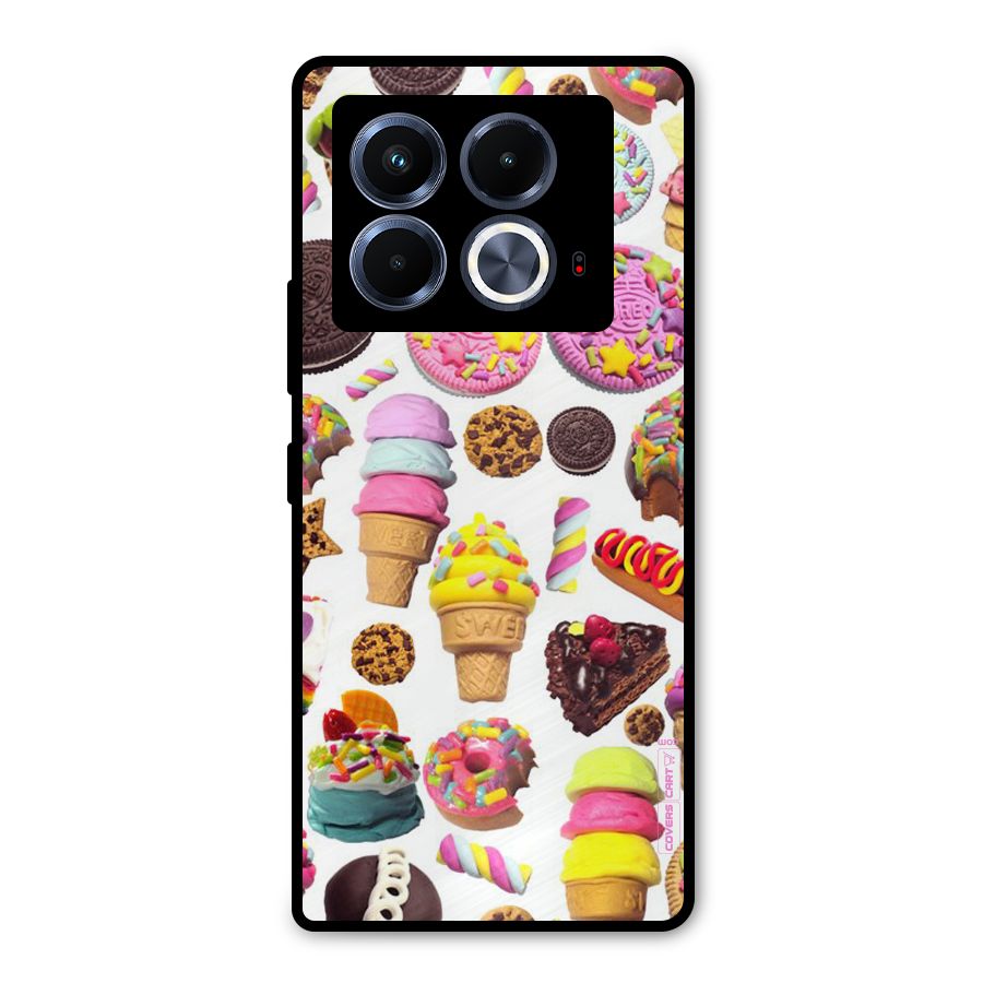 Sugar Rush Metal Back Case for Infinix Note 40 5G
