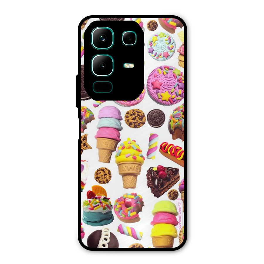 Sugar Rush Metal Back Case for Infinix Note 50x