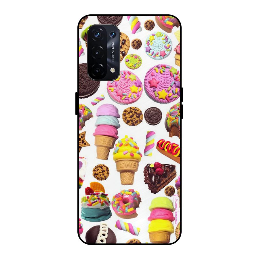 Sugar Rush Metal Back Case for Oppo A74 5G