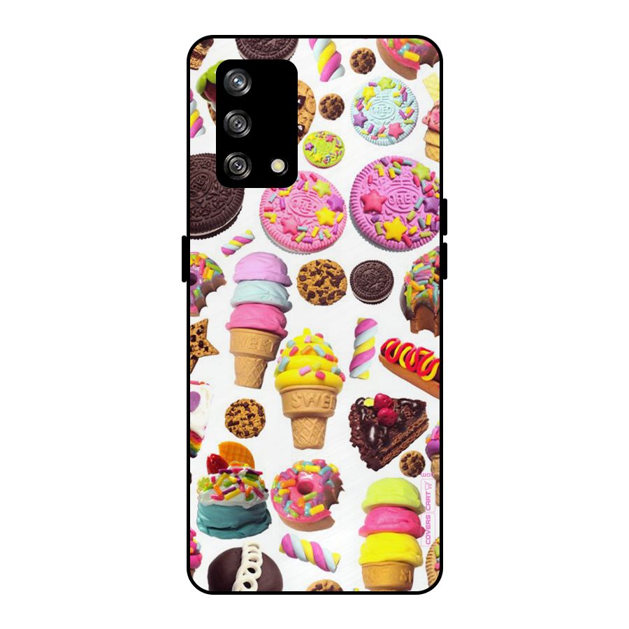 Sugar Rush Metal Back Case for Oppo F19