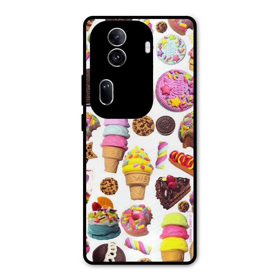 Sugar Rush Metal Back Case for Oppo Reno11 Pro 5G