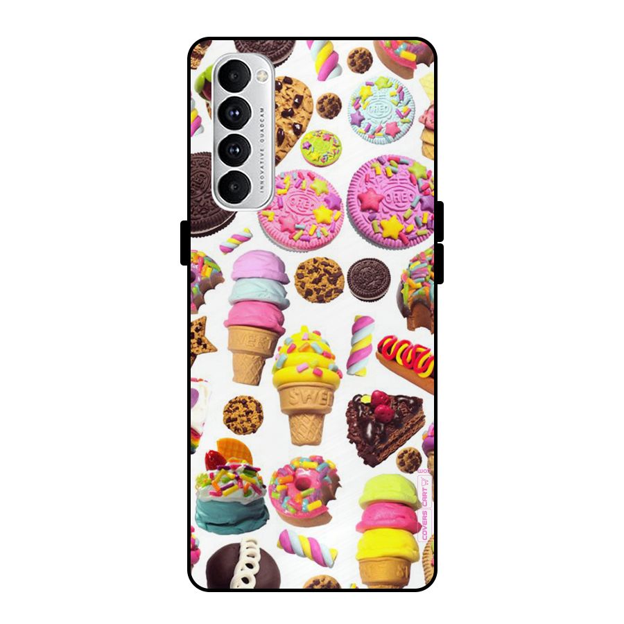 Sugar Rush Metal Back Case for Oppo Reno4 Pro