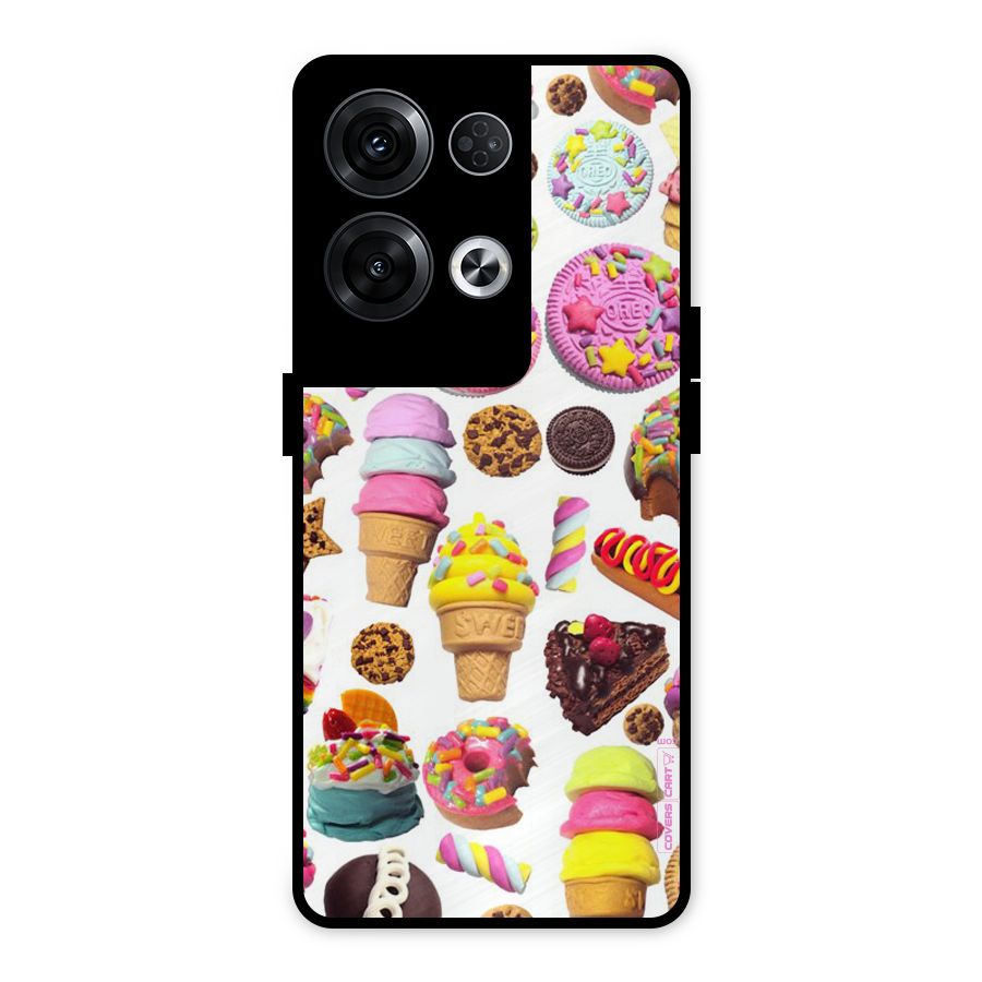 Sugar Rush Metal Back Case for Oppo Reno8 Pro 5G