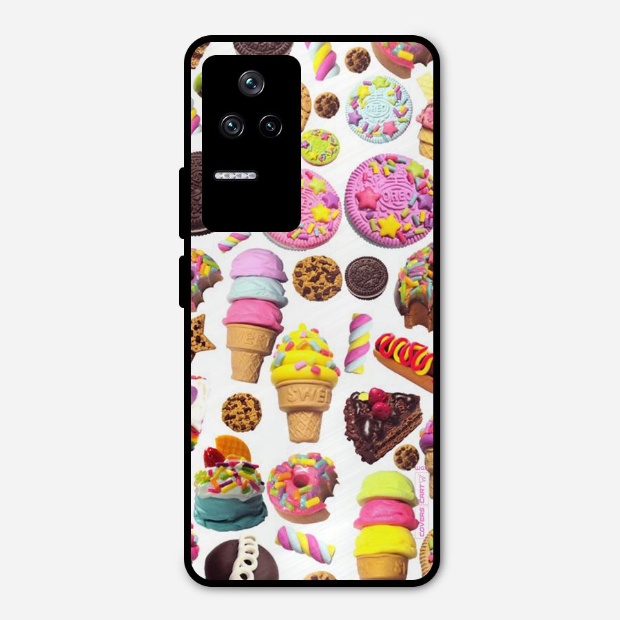Sugar Rush Metal Back Case for Poco F4 5G