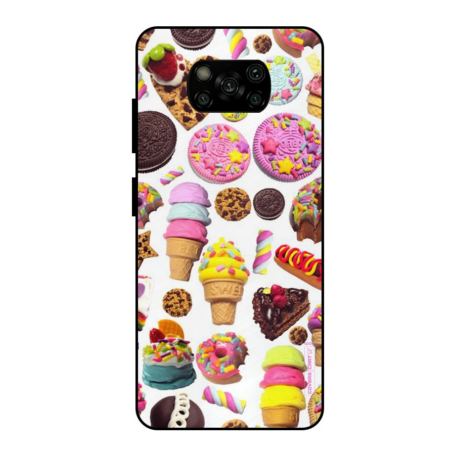 Sugar Rush Metal Back Case for Poco X3