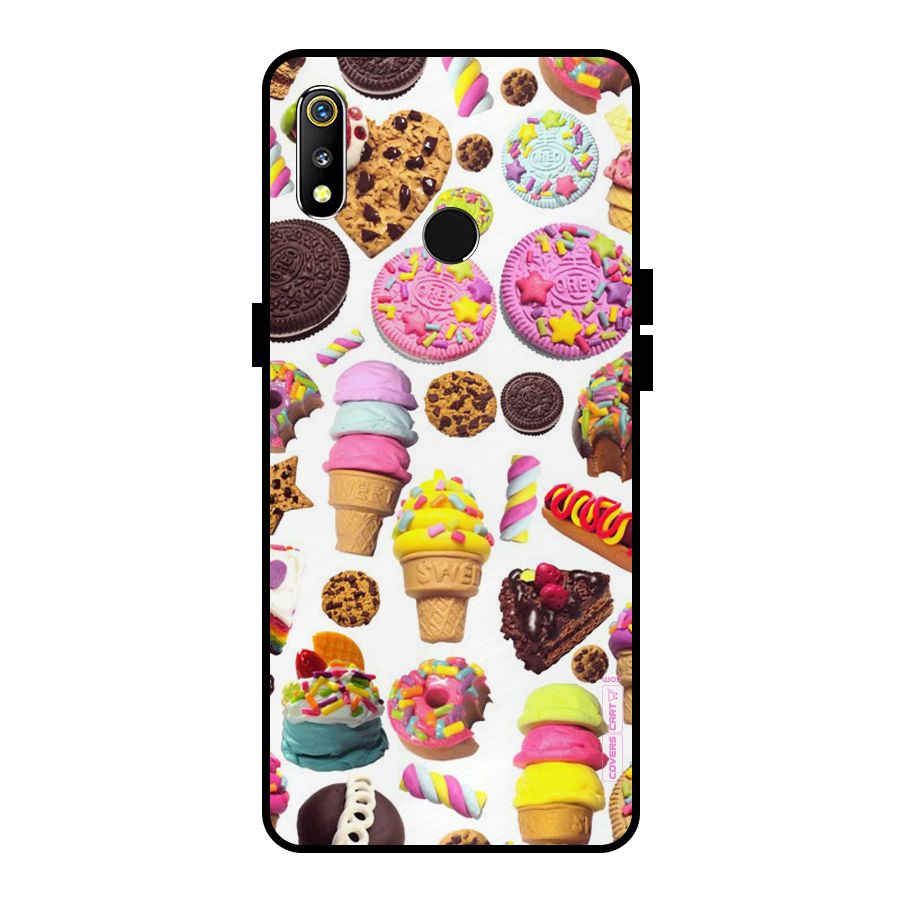Sugar Rush Metal Back Case for Realme 3i