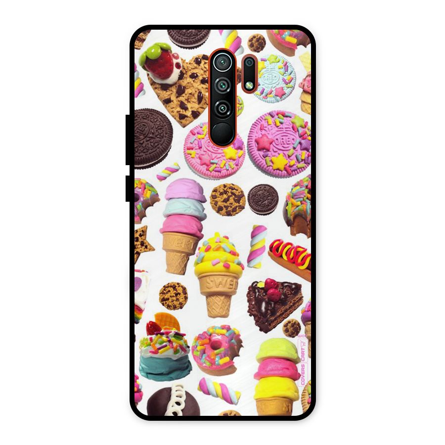 Sugar Rush Metal Back Case for Redmi 9 Prime