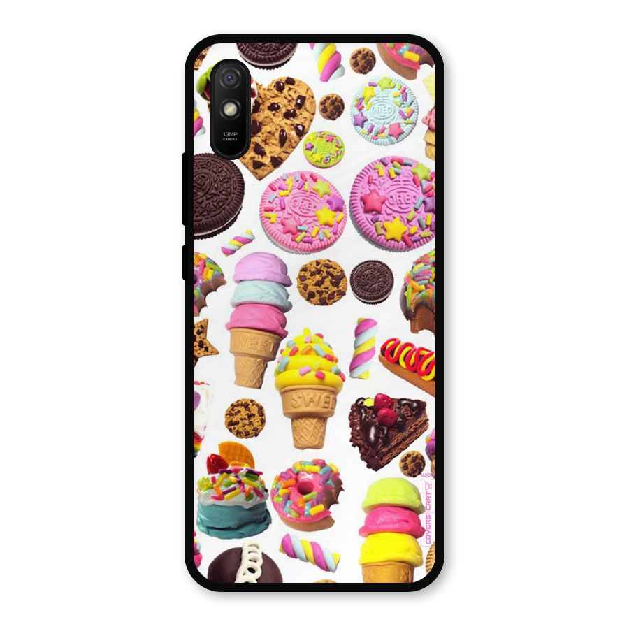Sugar Rush Metal Back Case for Redmi 9i