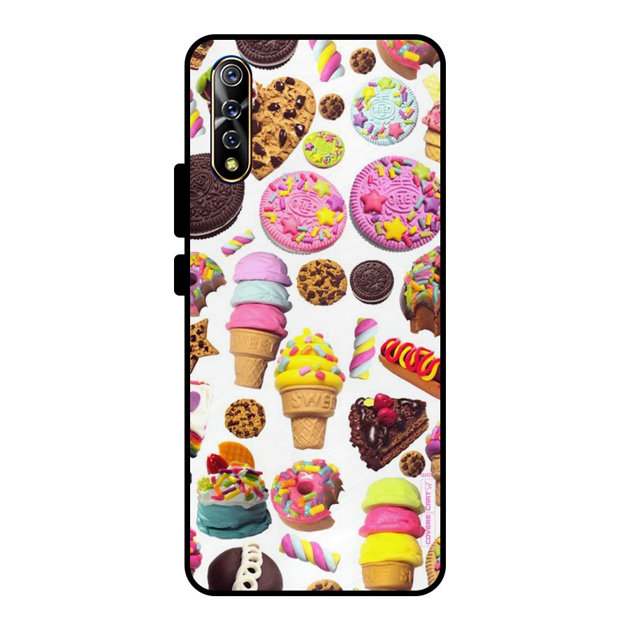 Sugar Rush Metal Back Case for Vivo S1