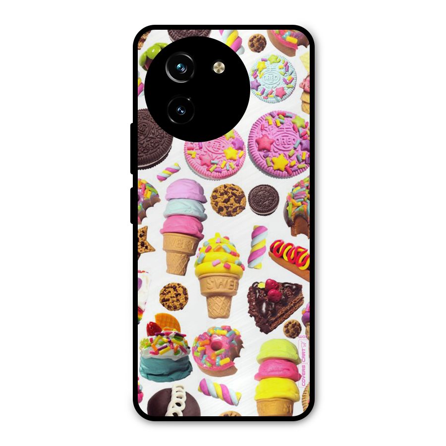 Sugar Rush Metal Back Case for Vivo T3x
