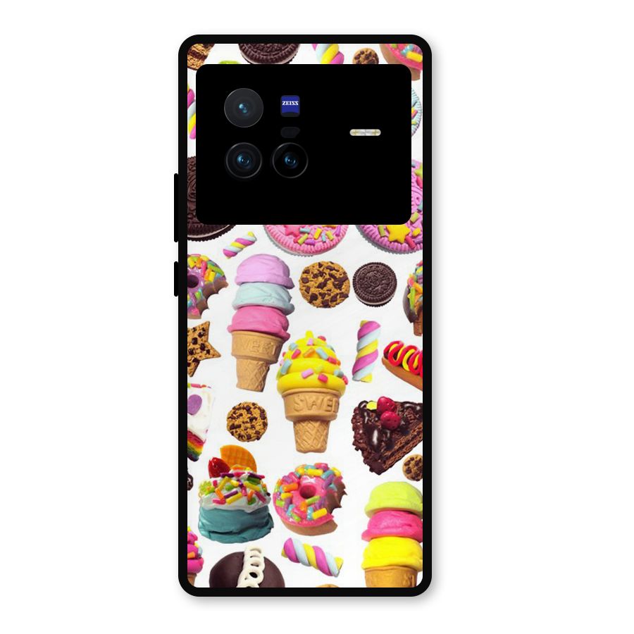 Sugar Rush Metal Back Case for Vivo X80