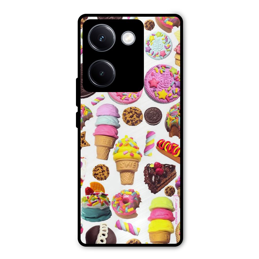 Sugar Rush Metal Back Case for Vivo Y300 Plus